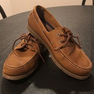 Men’s Chaps Boat Shoes. Never worn. Size 10.5